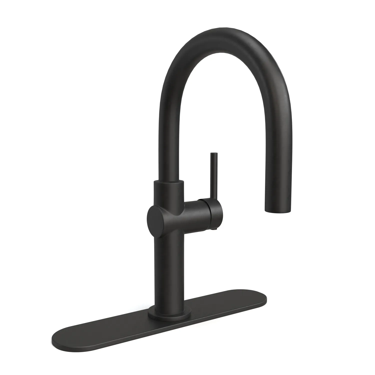 Crue Single Handle Bar Sink Faucet PBR 3D Model_01